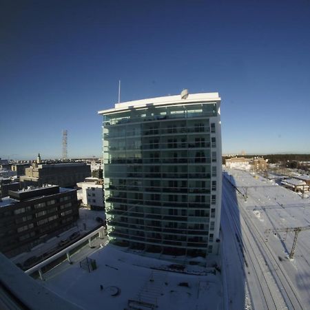 Keskustan Kaksio 45 M2 Autopaikalla, Rautatienkatu 19, 9 Krs Appartement Oulu Buitenkant foto