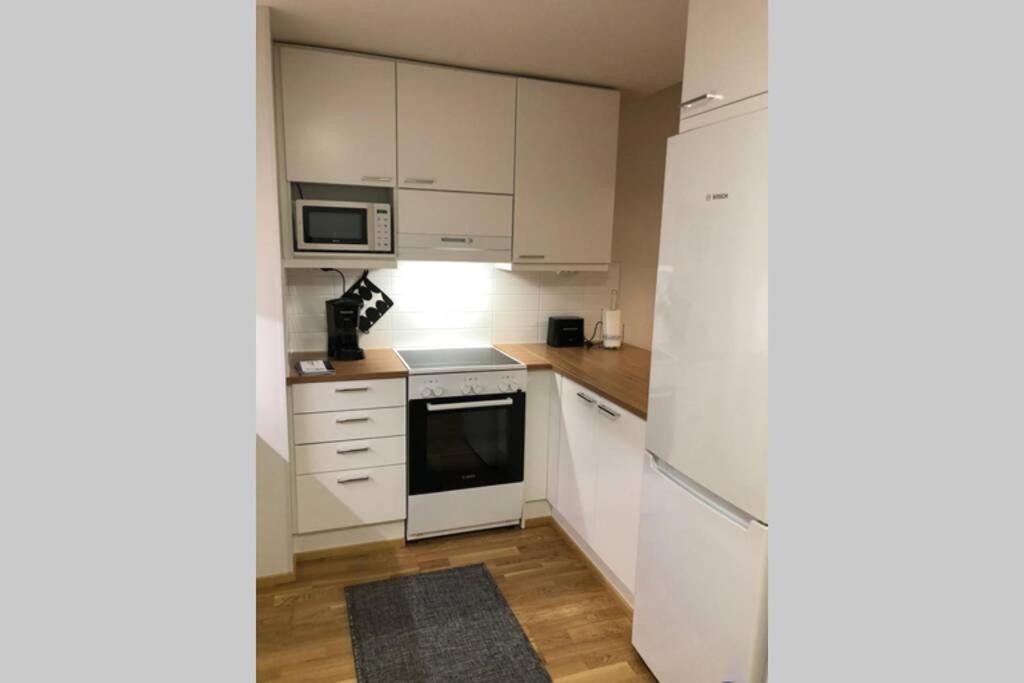 Keskustan Kaksio 45 M2 Autopaikalla, Rautatienkatu 19, 9 Krs Appartement Oulu Buitenkant foto