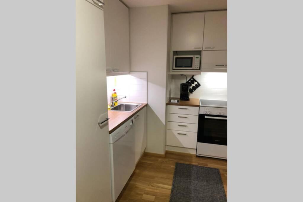 Keskustan Kaksio 45 M2 Autopaikalla, Rautatienkatu 19, 9 Krs Appartement Oulu Buitenkant foto